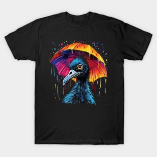 Emu Rainy Day With Umbrella T-Shirt